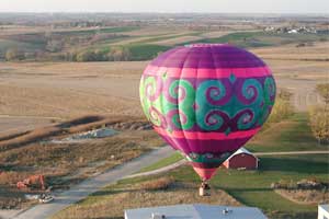 Lucy in the sky with Diamonds flying in Castille, NY